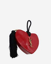 Saint Laurent Sac Coeur Heart Clutch 2018