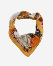 Hermès Harnais de Coeur Scarf