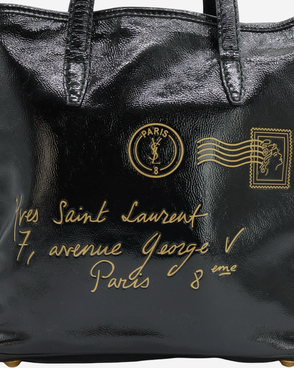 Saint Laurent Y Mail Tote Bag 2008 - 2012
