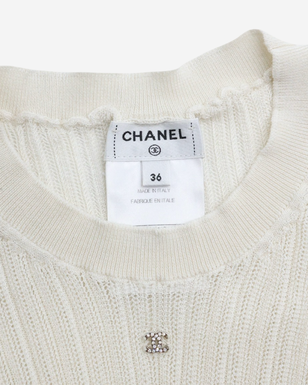 Suéter Chanel Tejido 36 IT
