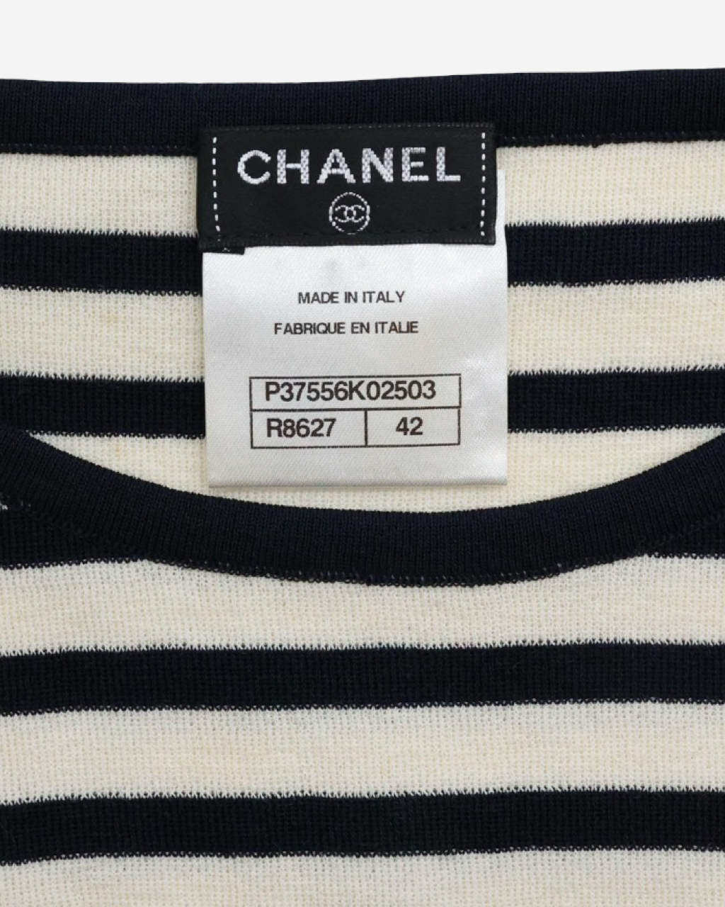 Suéter Chanel Rayas 42 IT