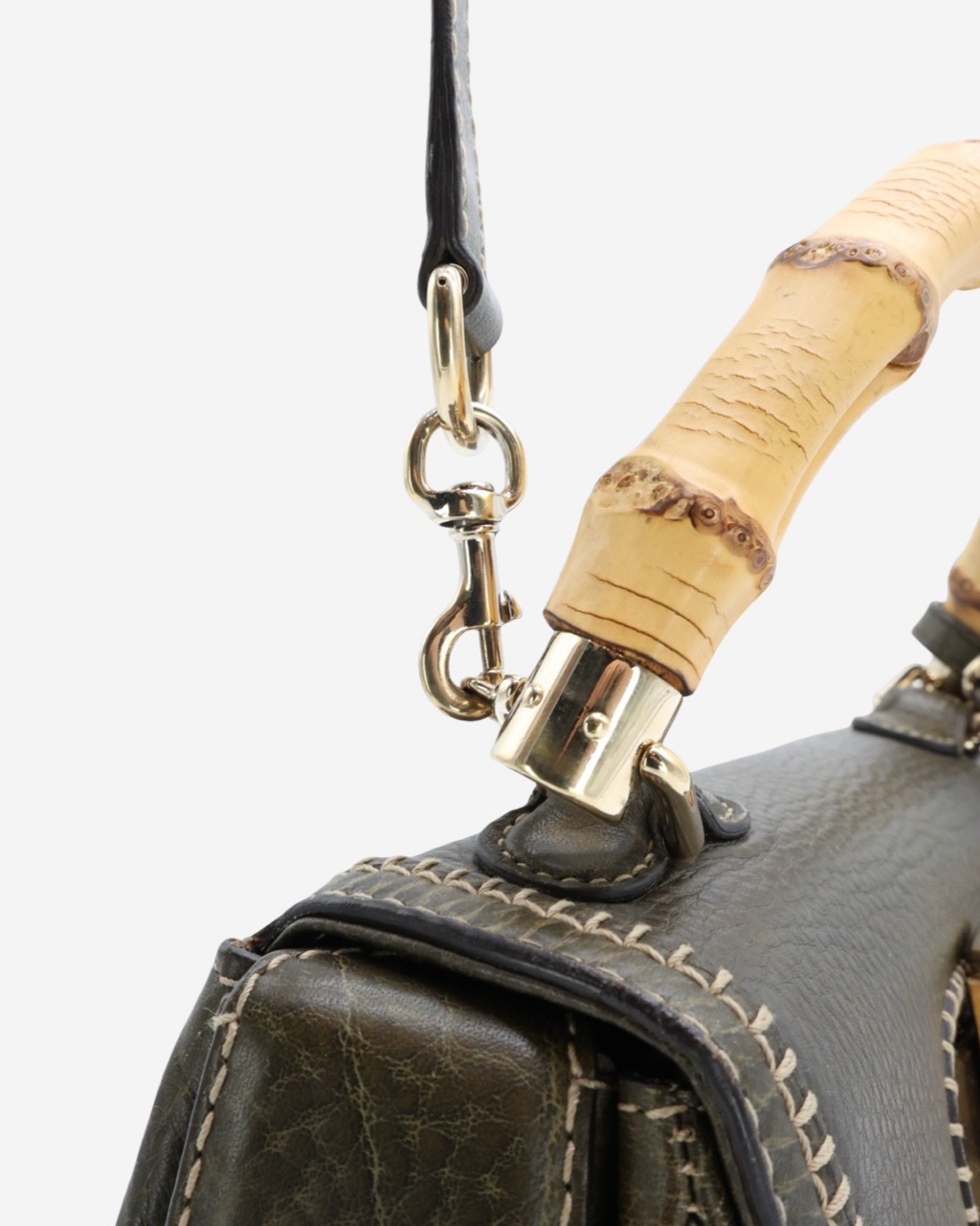 Gucci Bamboo Satchel Bag