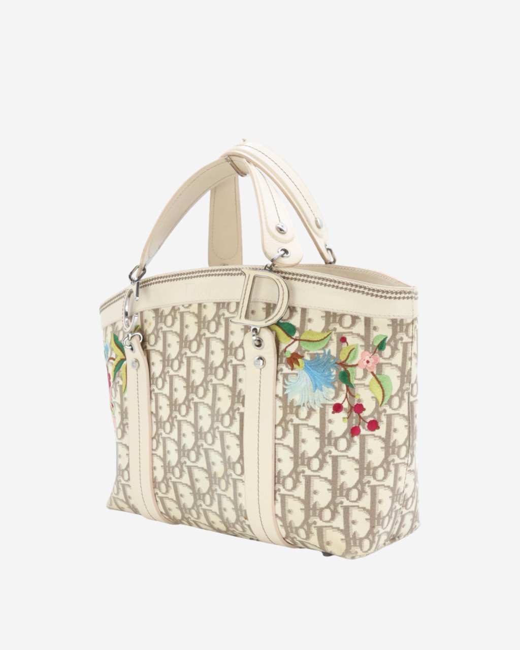 Bolso Dior Trotter Vintage Flores 2005