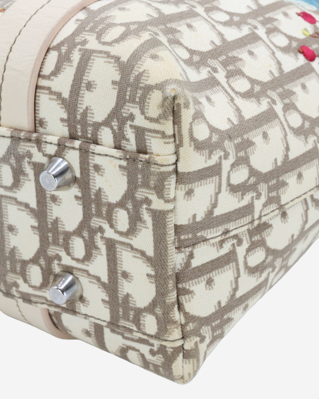 Bolso Dior Trotter Vintage Flores 2005