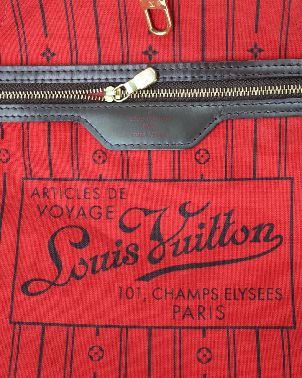 Bolso Louis Vuitton Neverfull Damier 2013