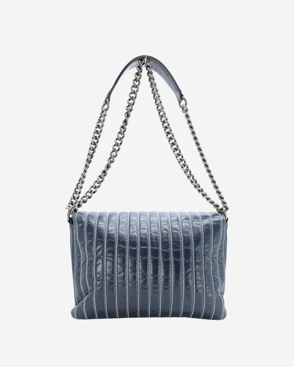 Bolso Chanel Quilted Lambskin Stitched Single Flap 2014 - 2015
