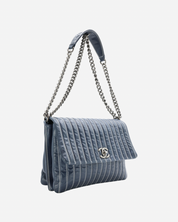 Bolso Chanel Quilted Lambskin Stitched Single Flap 2014 - 2015