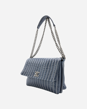 Bolso Chanel Quilted Lambskin Stitched Single Flap 2014 - 2015