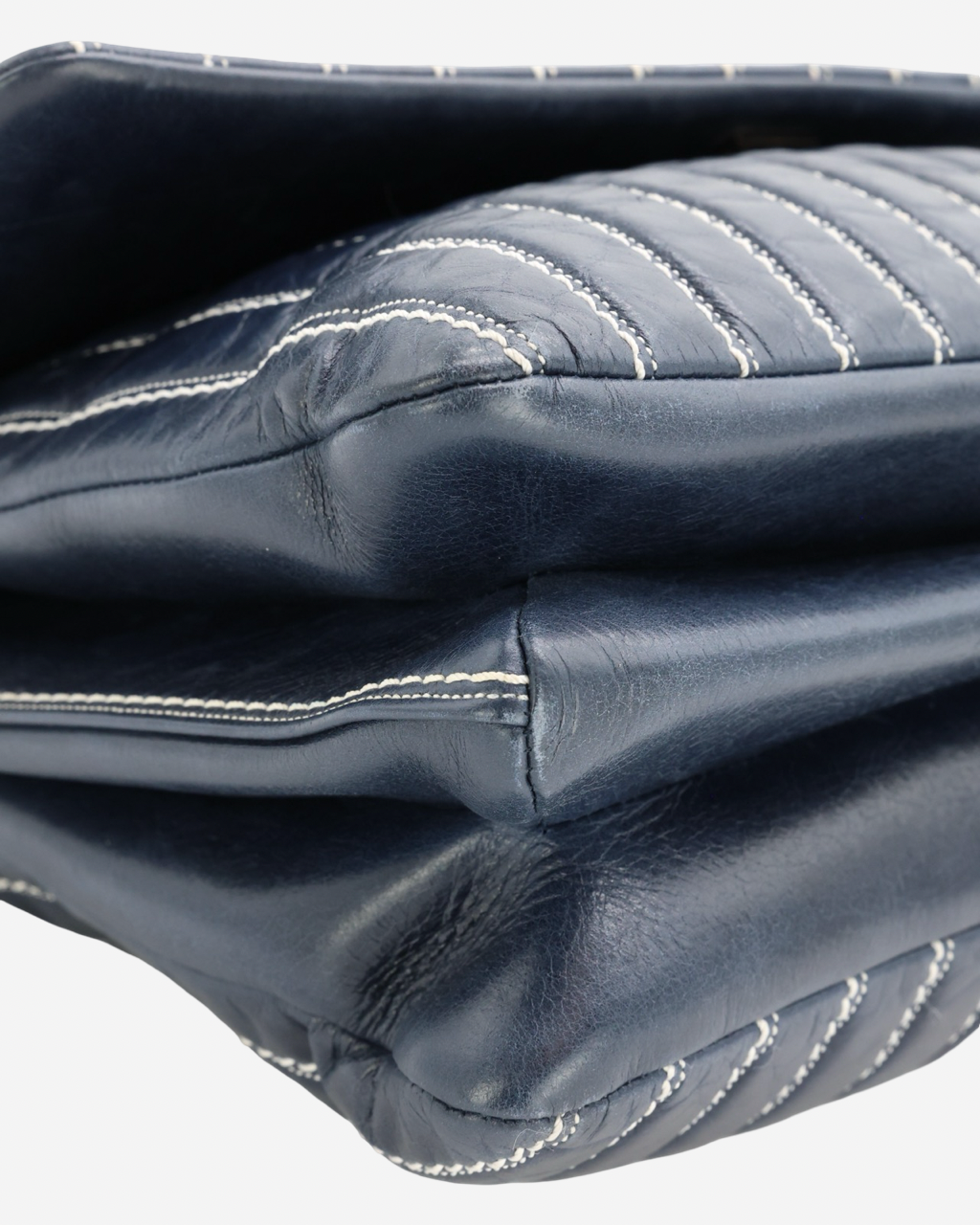 Bolso Chanel Quilted Lambskin Stitched Single Flap 2014 - 2015