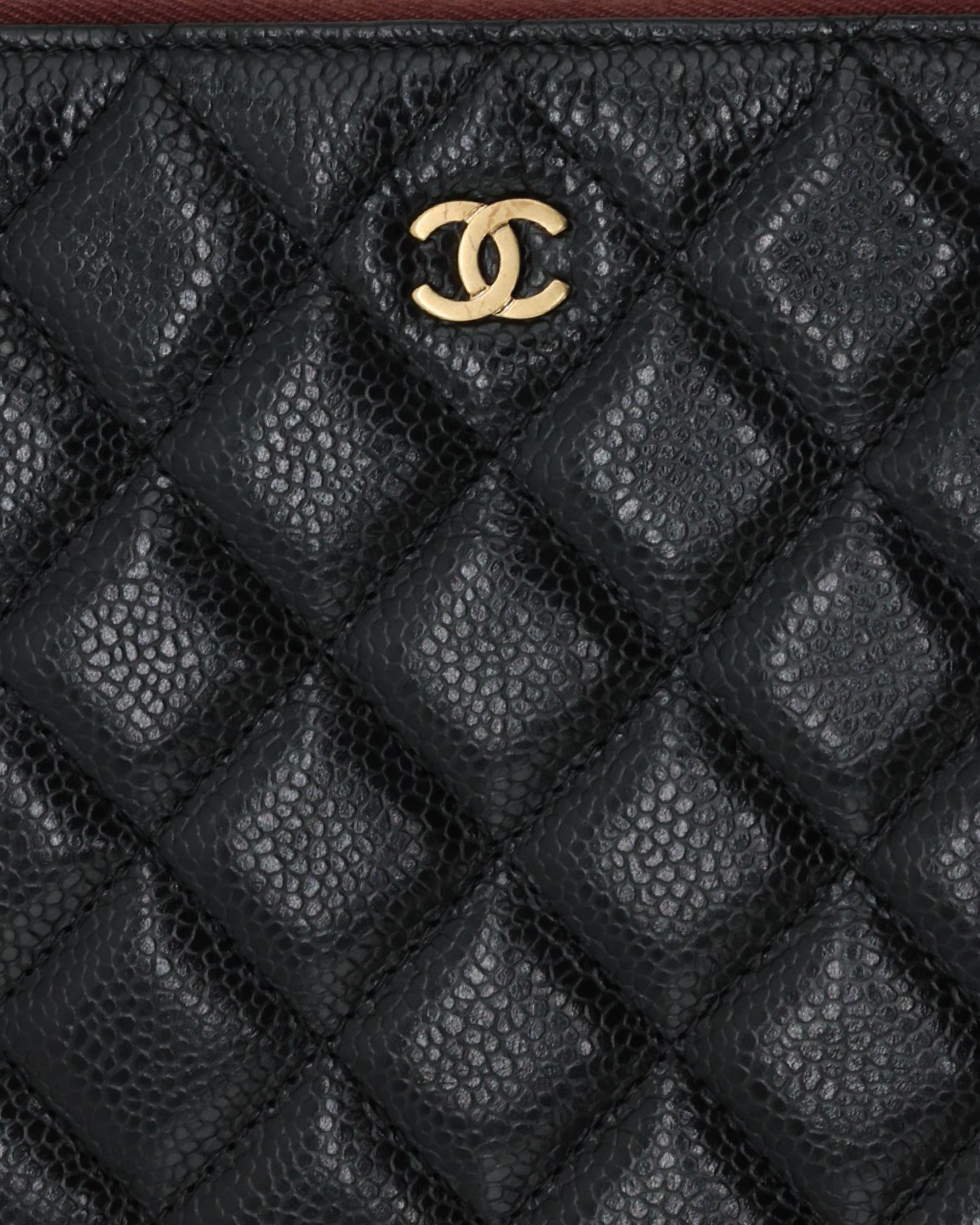 Estuche Chanel Caviar 2015 - 2016