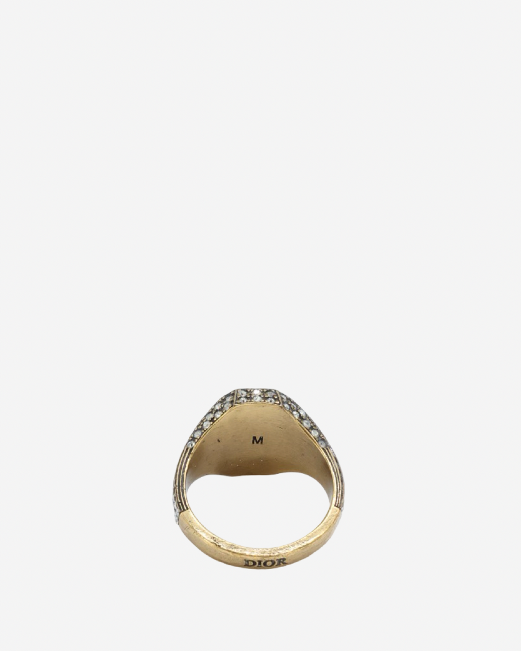 Anillo Dior con Abeja y Cristales