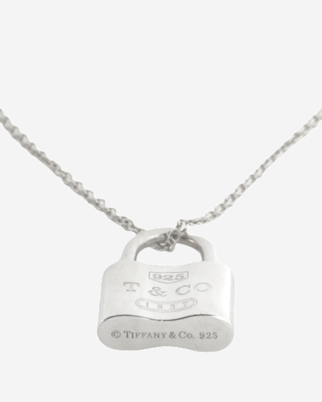 Tiffany & Co. 1837 Padlock Necklace