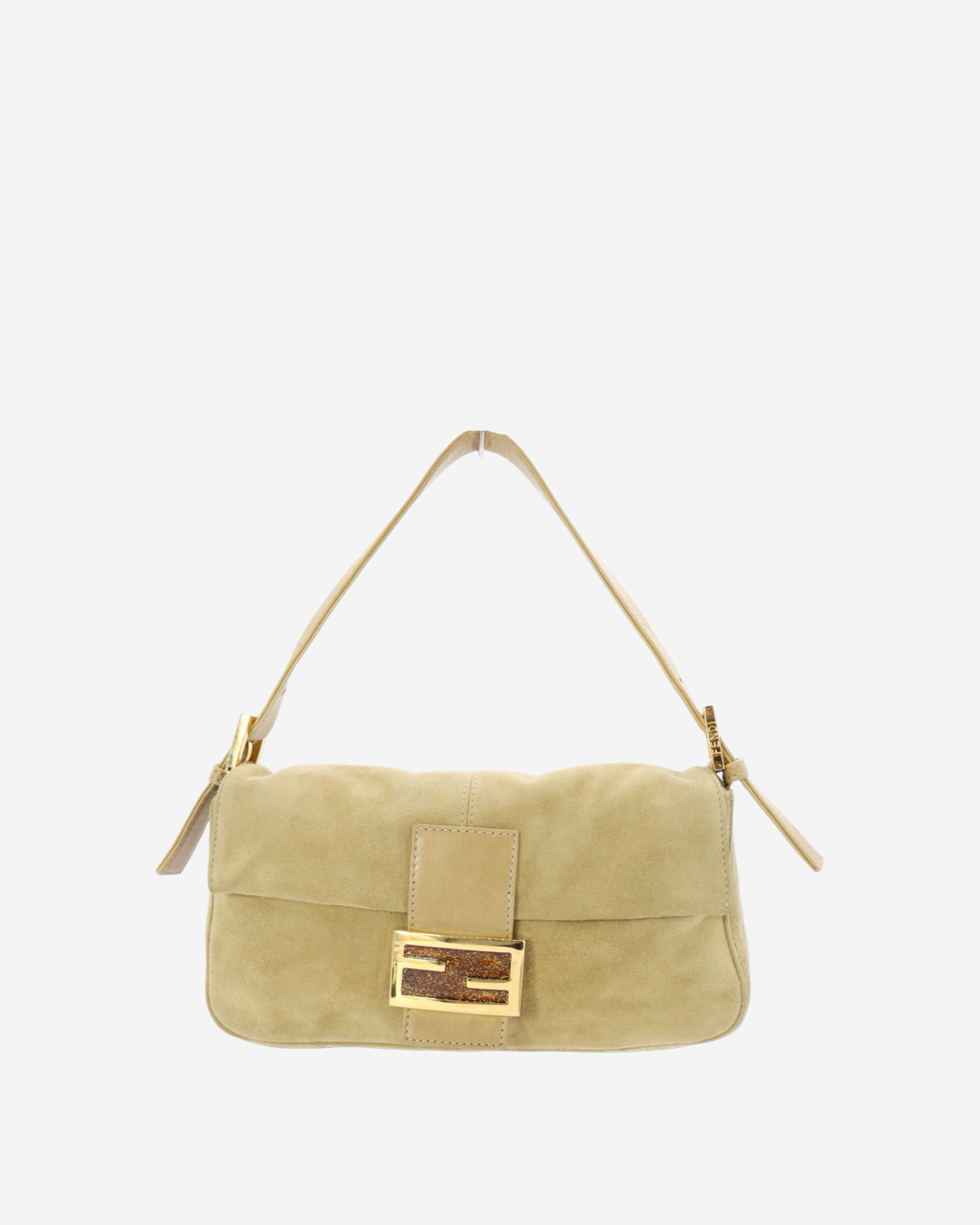 Fendi Baguette Suede Bag