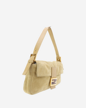 Fendi Baguette Suede Bag