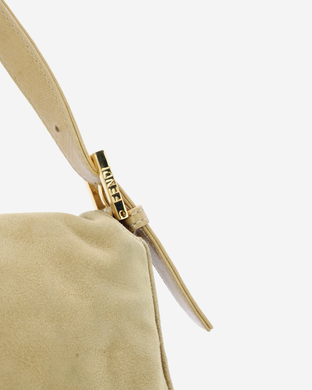 Fendi Baguette Suede Bag