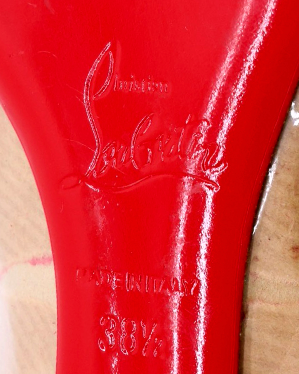 Flats Louboutin Loubi Kraft Ballalla 38.5