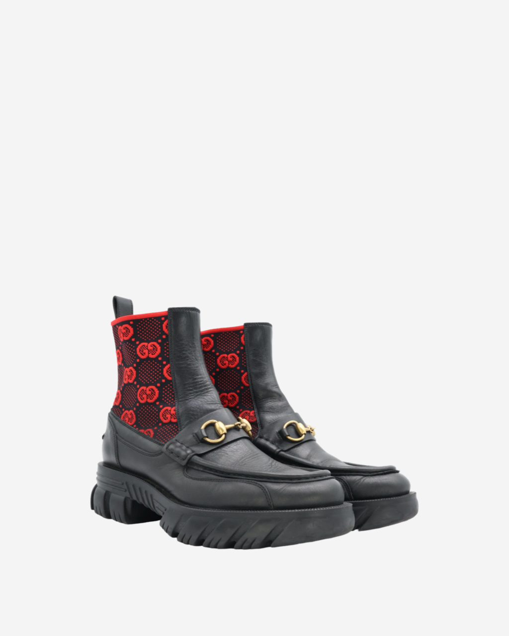 Botas Gucci Horsebit GG Jersey Boot 40