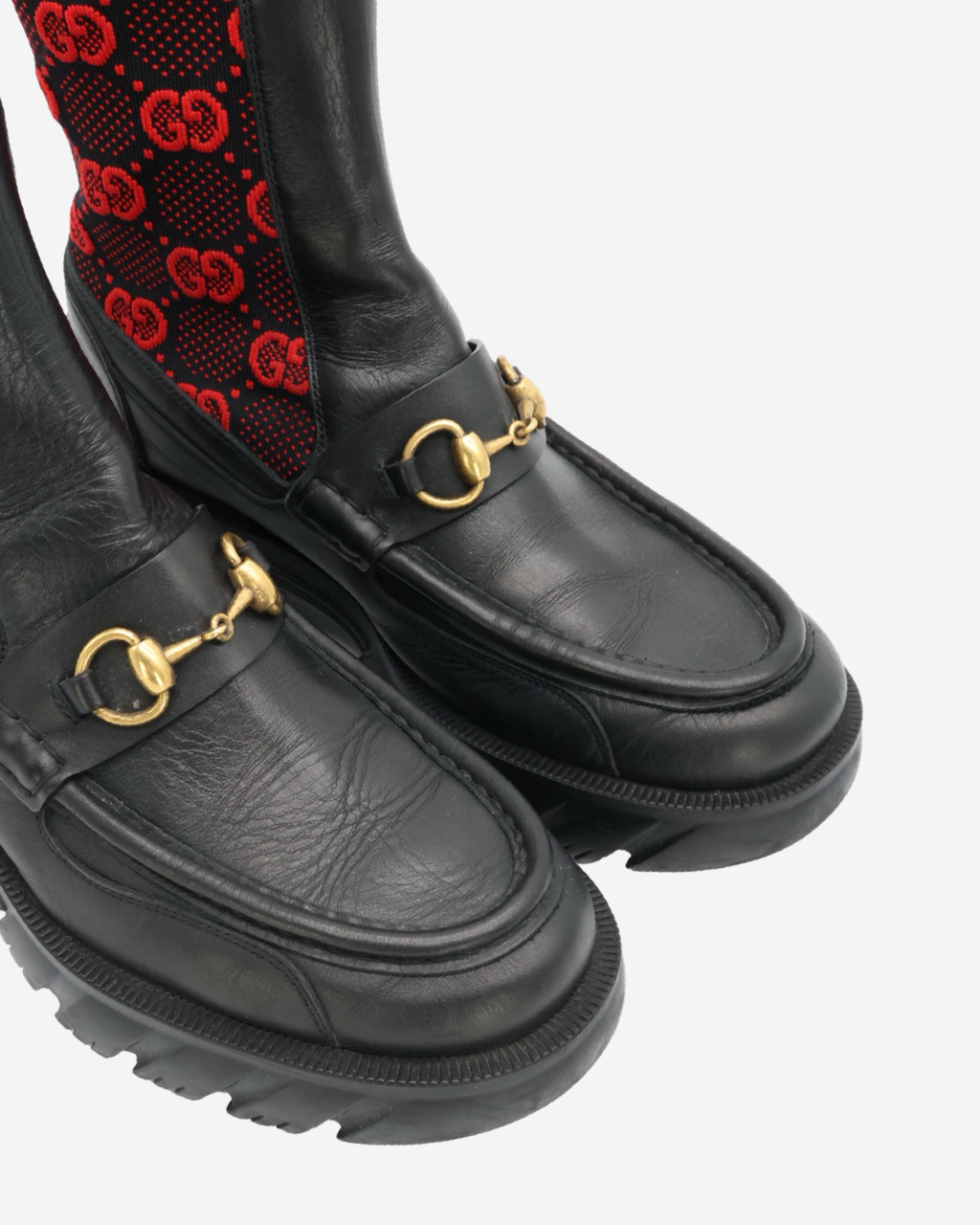 Botas Gucci Horsebit GG Jersey Boot 40