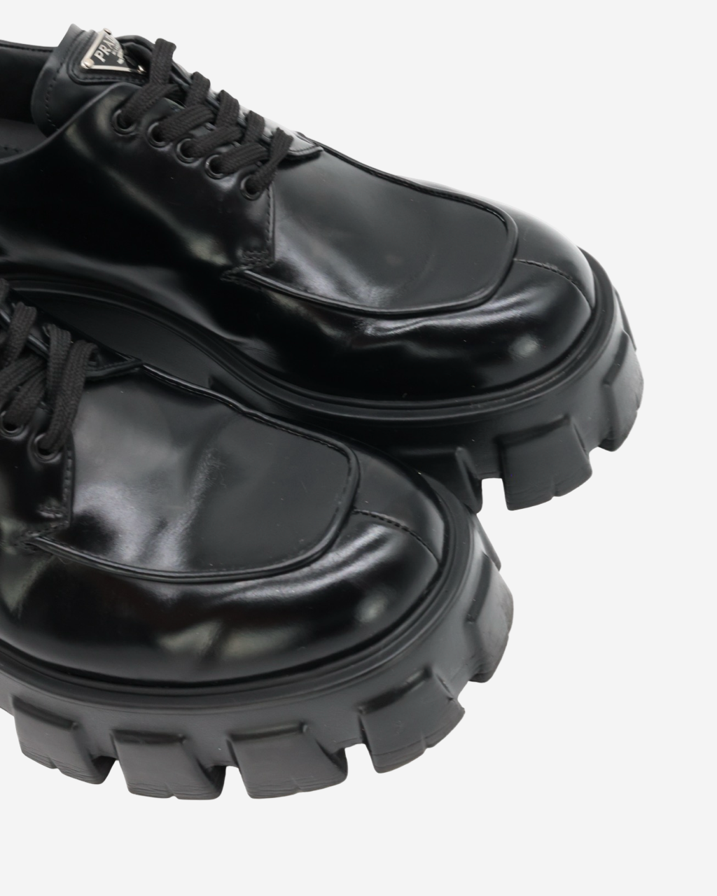 Prada Monolith Loafers 37
