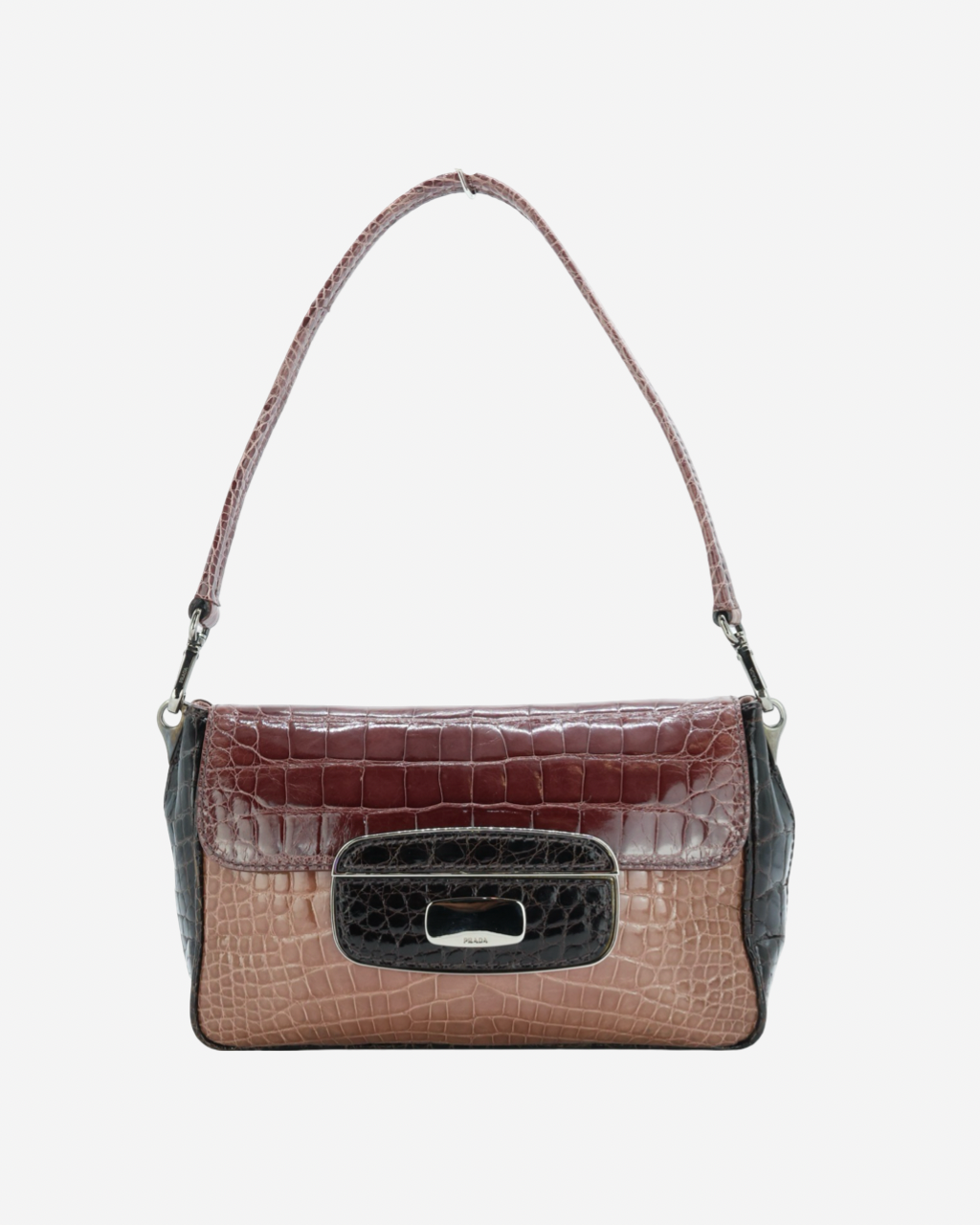Prada Coccodrillo Skipper Bag