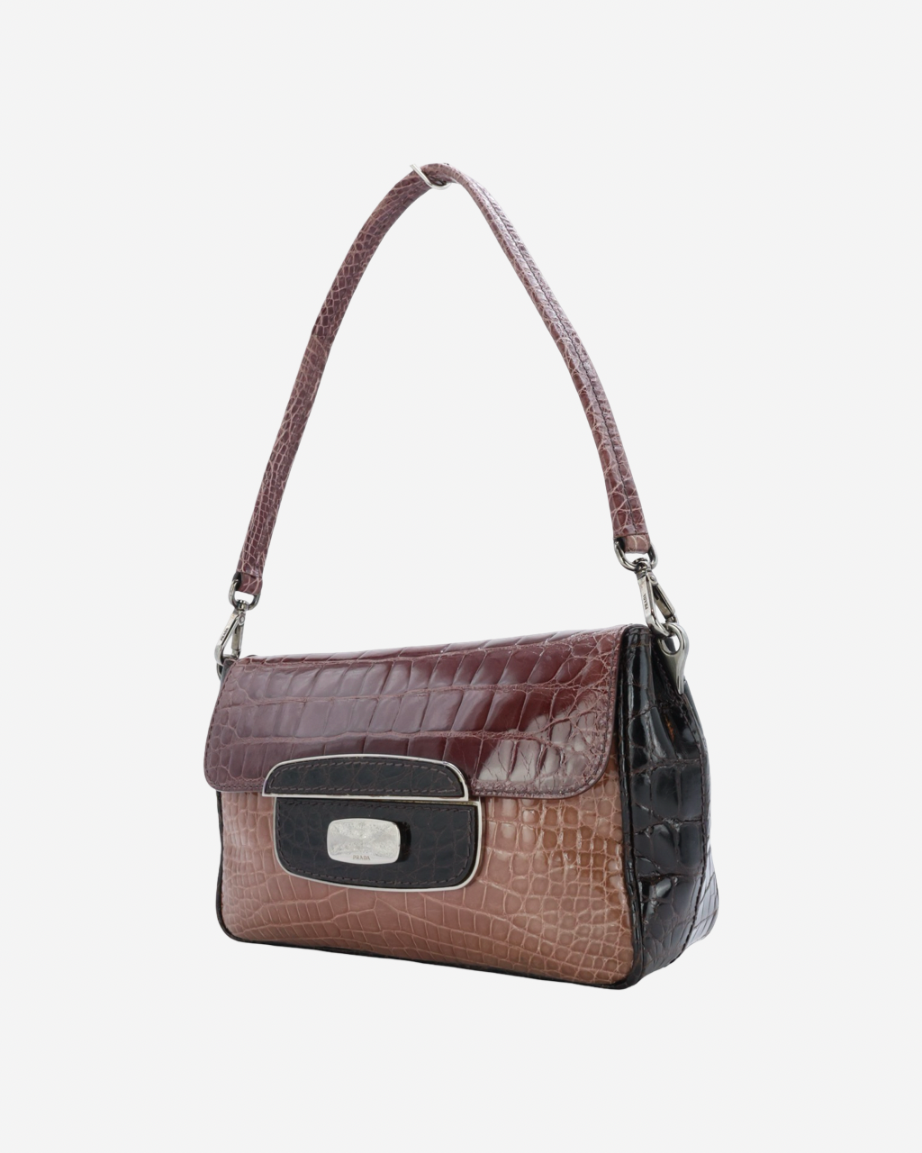 Prada Coccodrillo Skipper Bag