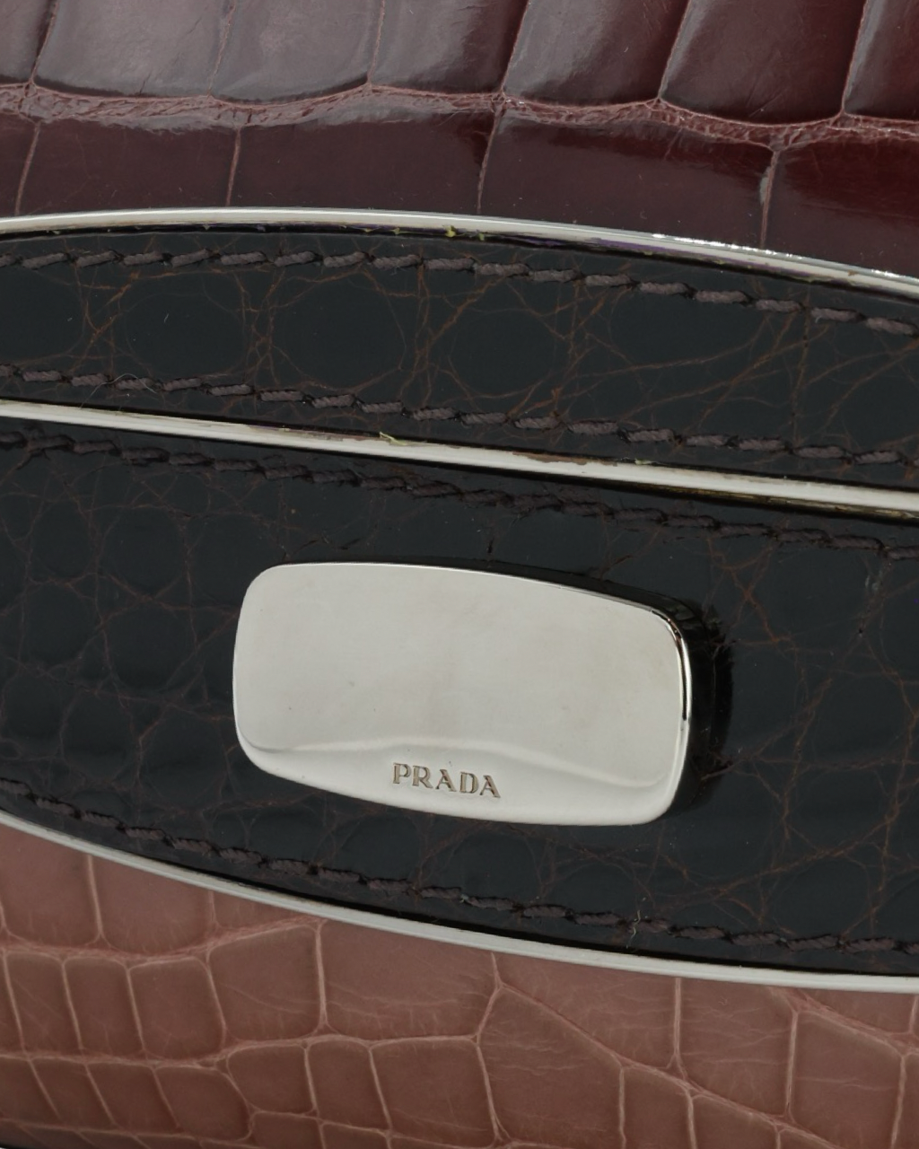 Prada Coccodrillo Skipper Bag