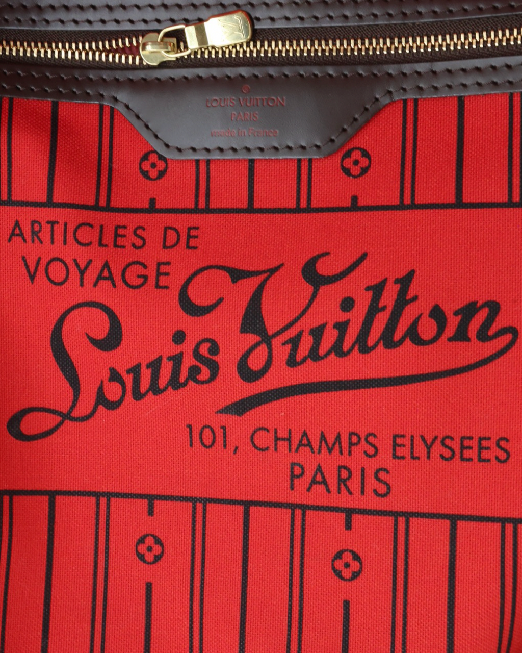 Louis Vuitton Neverfull Damier Bag 2008