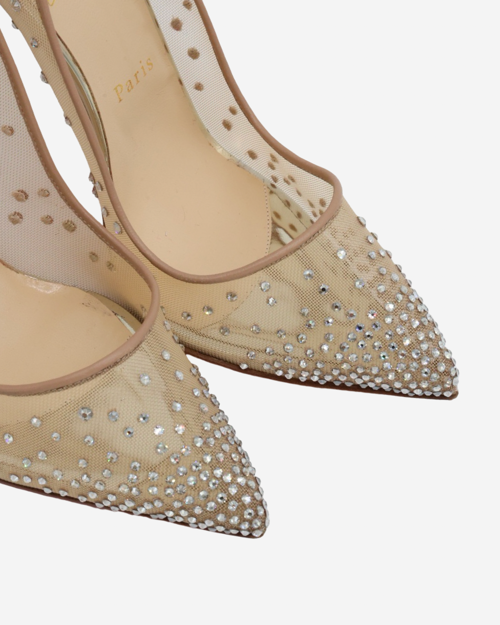 Zapatillas Louboutin Follies Strass 39