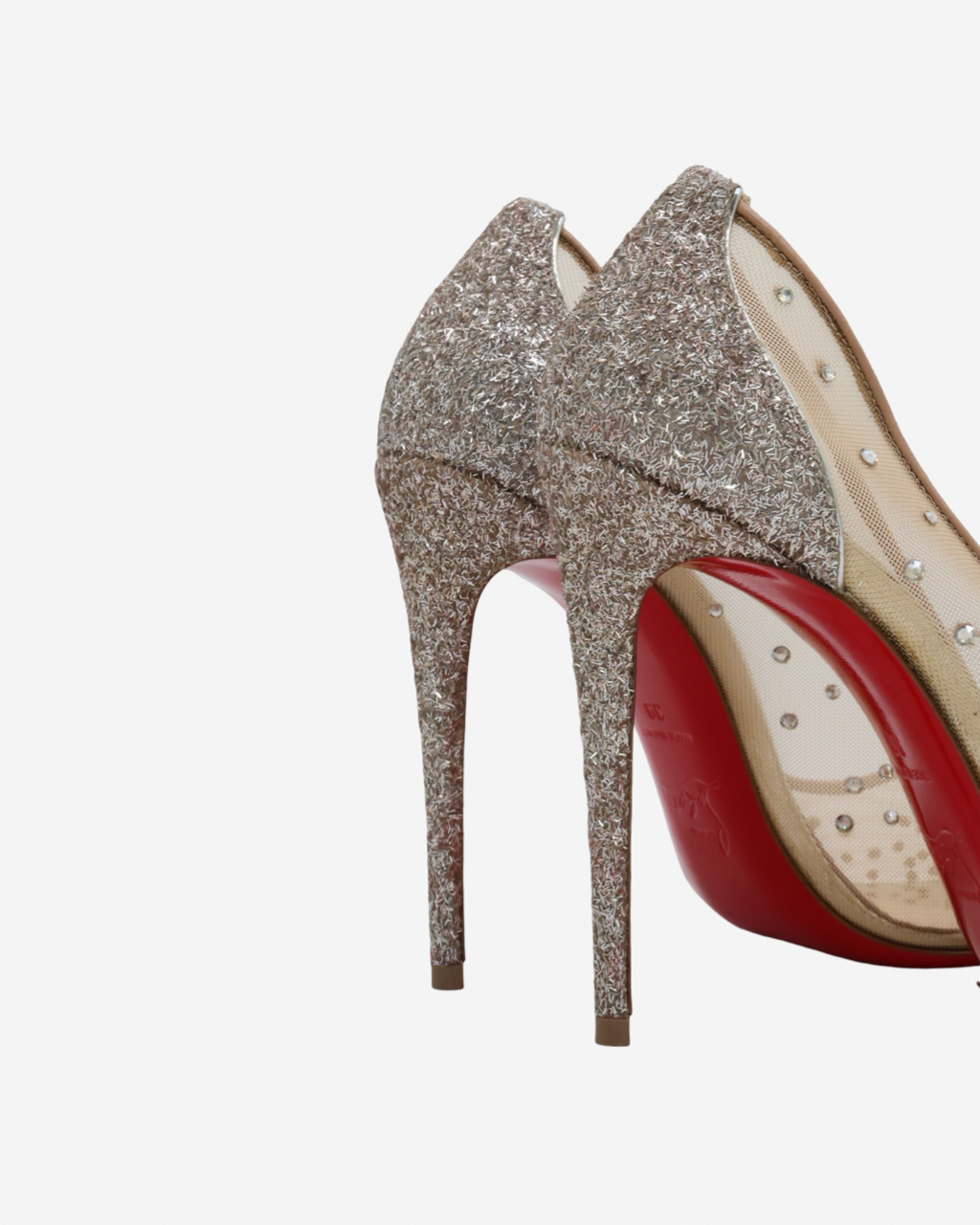 Zapatillas Louboutin Follies Strass 39