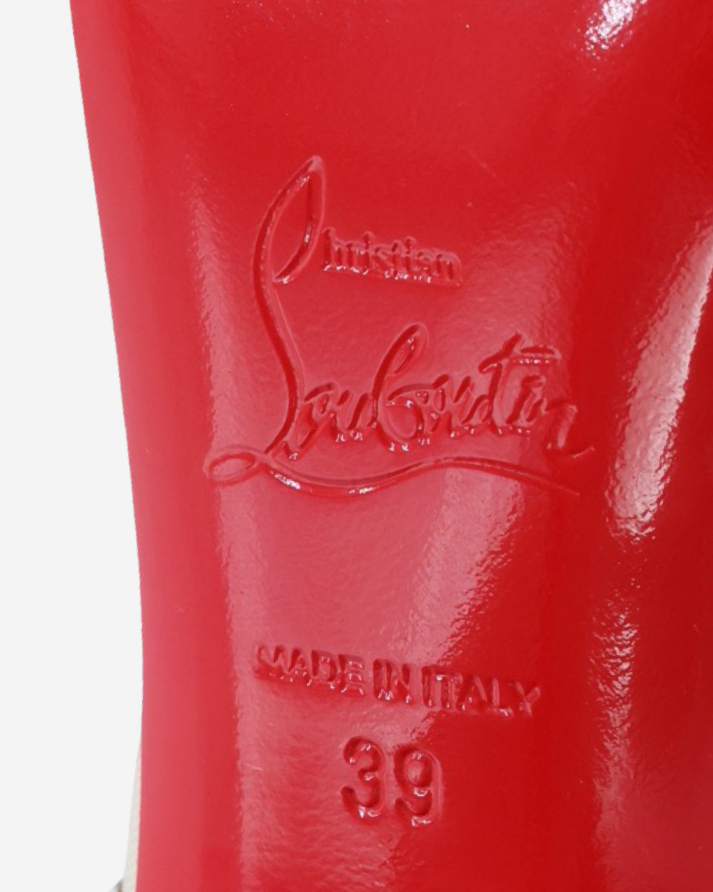 Zapatillas Louboutin Follies Strass 39