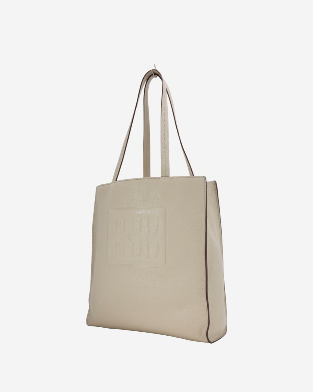 Bolso Miu Miu Madras Logo