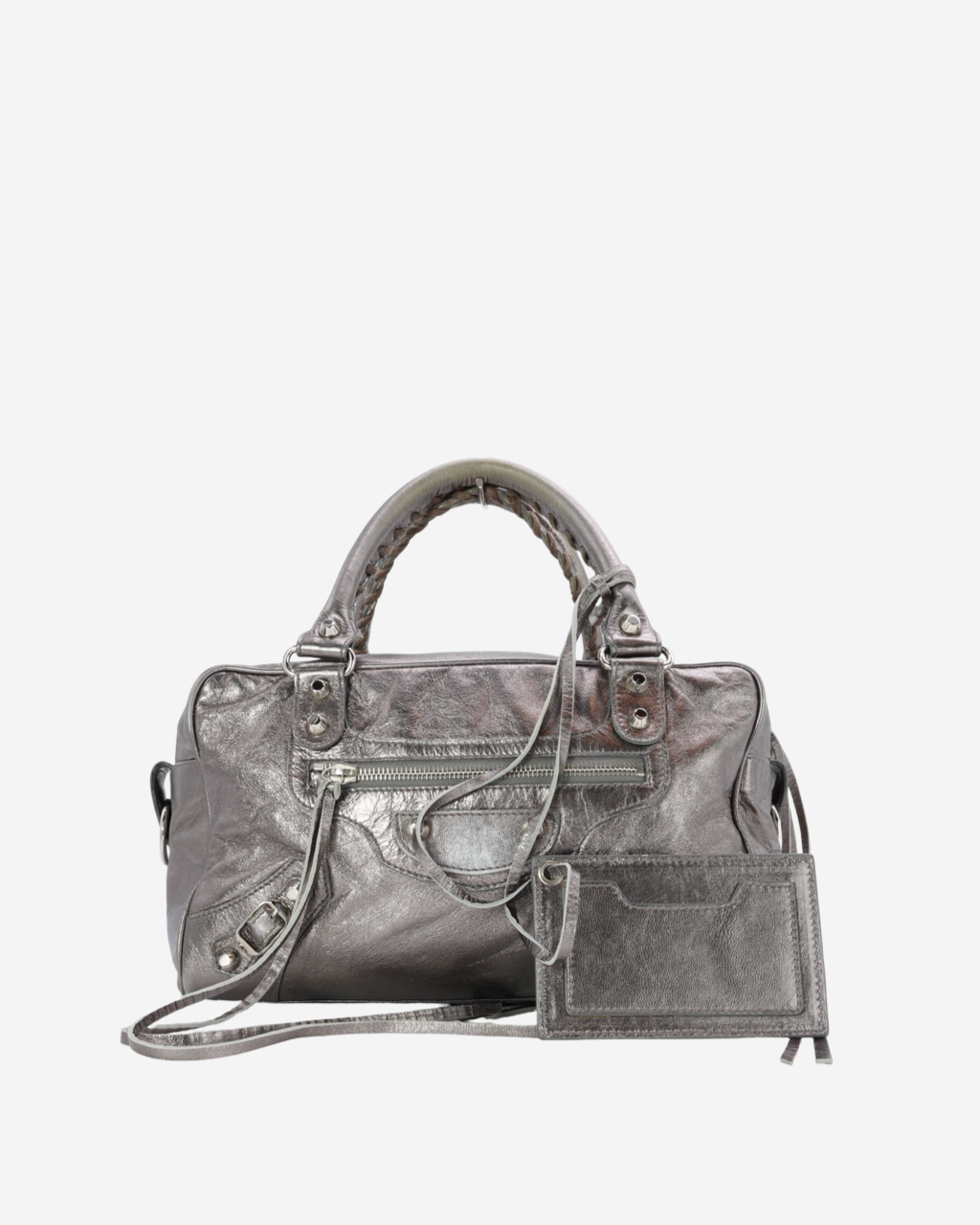 Bolso Balenciaga Le City Bag Plateada