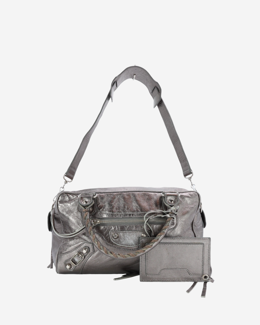 Bolso Balenciaga Le City Bag Plateada