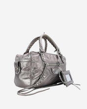 Bolso Balenciaga Le City Bag Plateada
