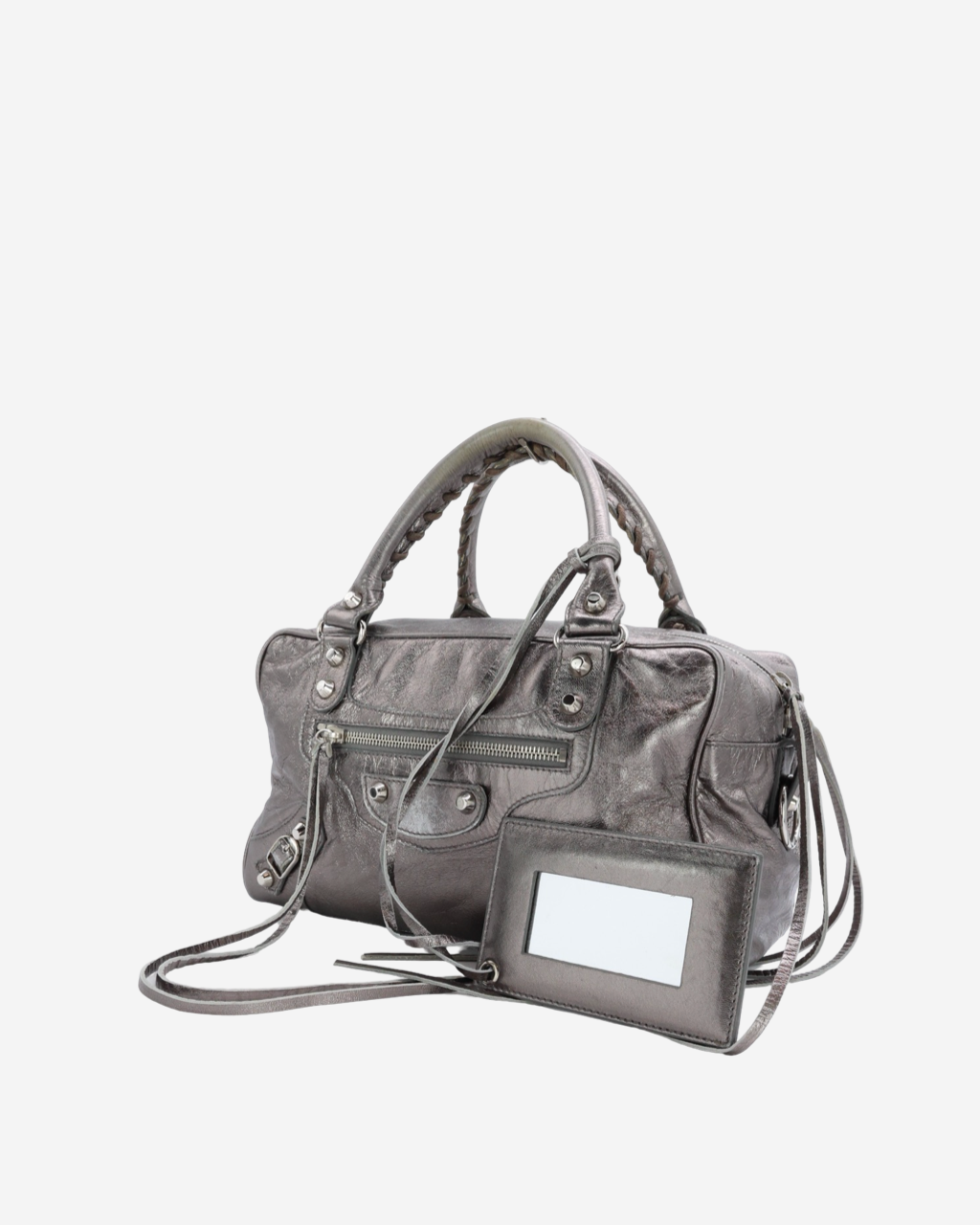 Bolso Balenciaga Le City Bag Plateada