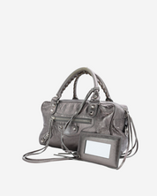 Bolso Balenciaga Le City Bag Plateada