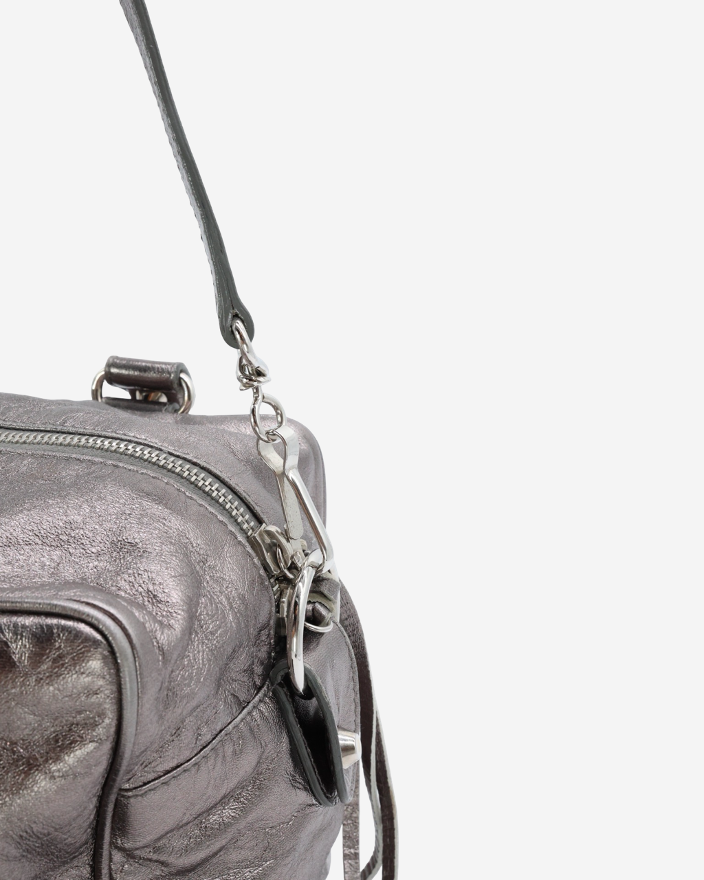Bolso Balenciaga Le City Bag Plateada