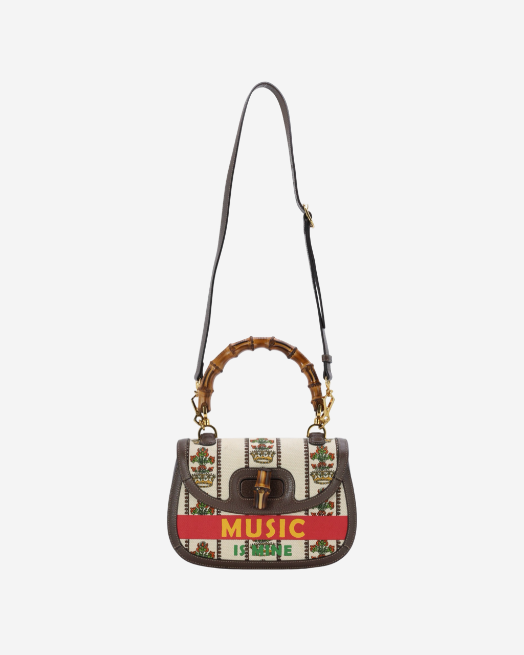 Bolso Gucci "Music is Mine" Bamboo