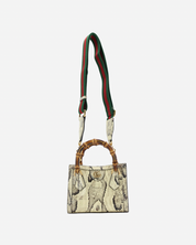 Gucci Diana Mini Python Bamboo Bag