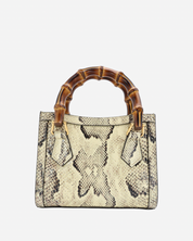 Gucci Diana Mini Python Bamboo Bag