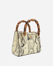 Gucci Diana Mini Python Bamboo Bag