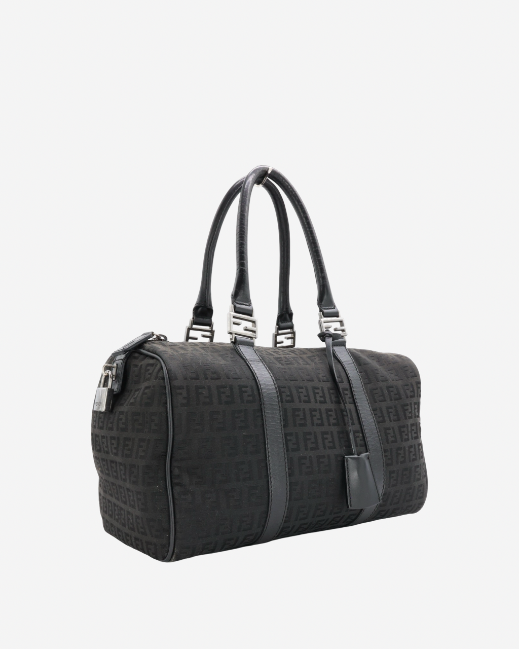 Fendi Zucchino Boston Bag