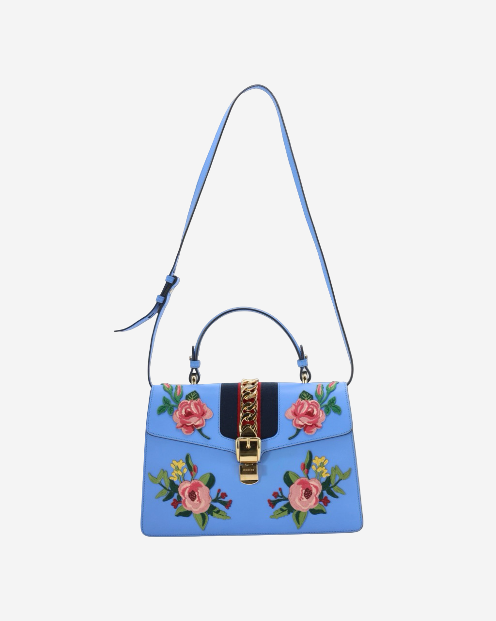 Bolso Gucci Sylvie Flores 2015