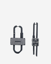 Aretes Givenchy Cristal Asymmetrical