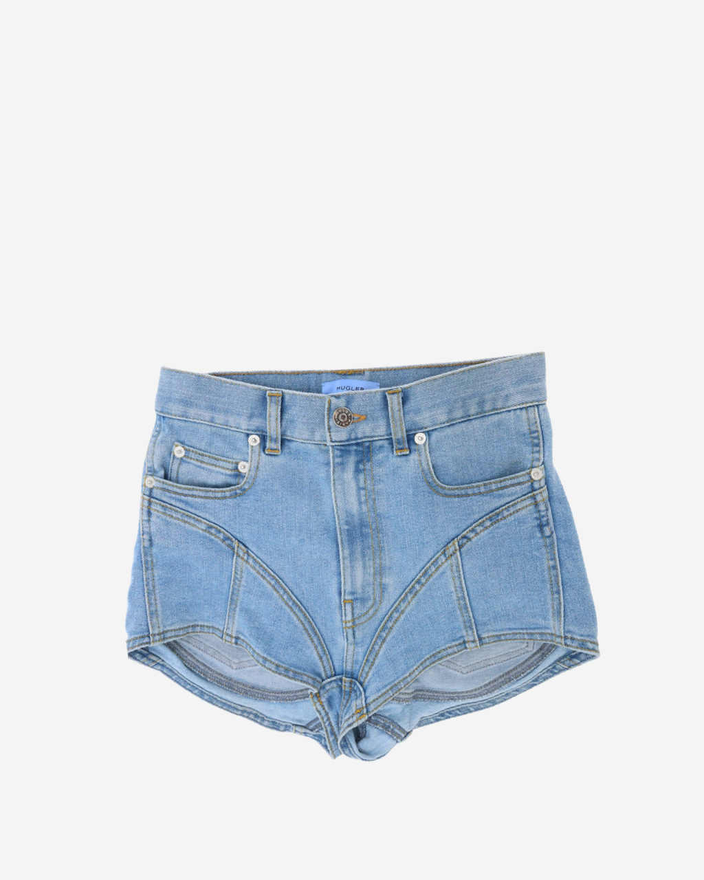 Mugler Denim Shorts 36 IT