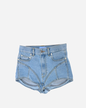 Mugler Denim Shorts 36 IT