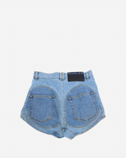 Mugler Denim Shorts 36 IT