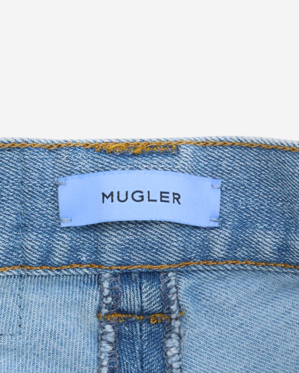 Mugler Denim Shorts 36 IT