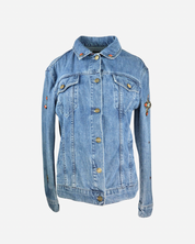 Etro Patchwork Denim Jacket 44 IT