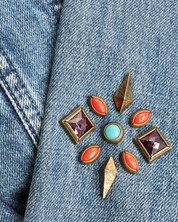 Etro Patchwork Denim Jacket 44 IT